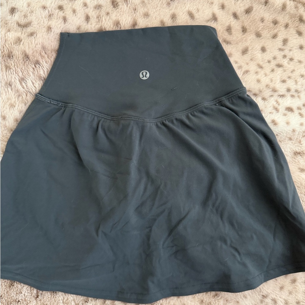 lululemon athletica Charcoal Skater Skirt